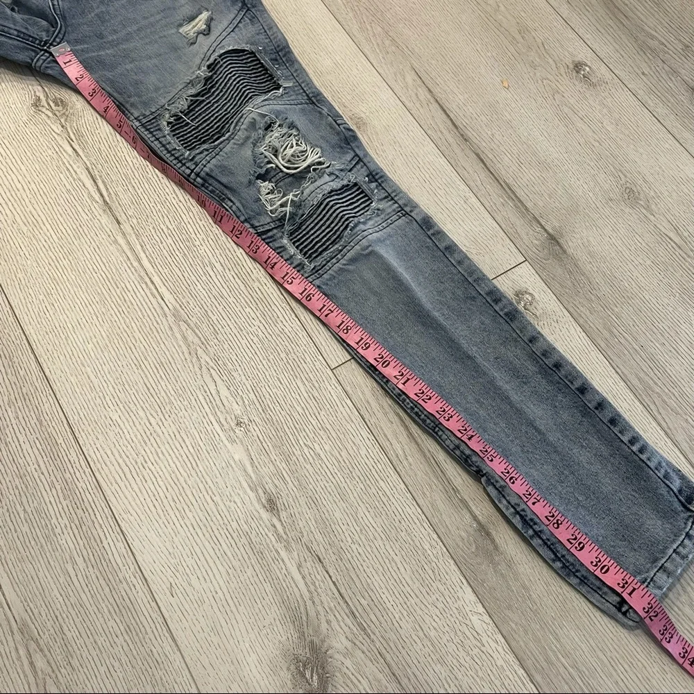 PACSUN Vertical Stretch Stacked Skinny Jeans